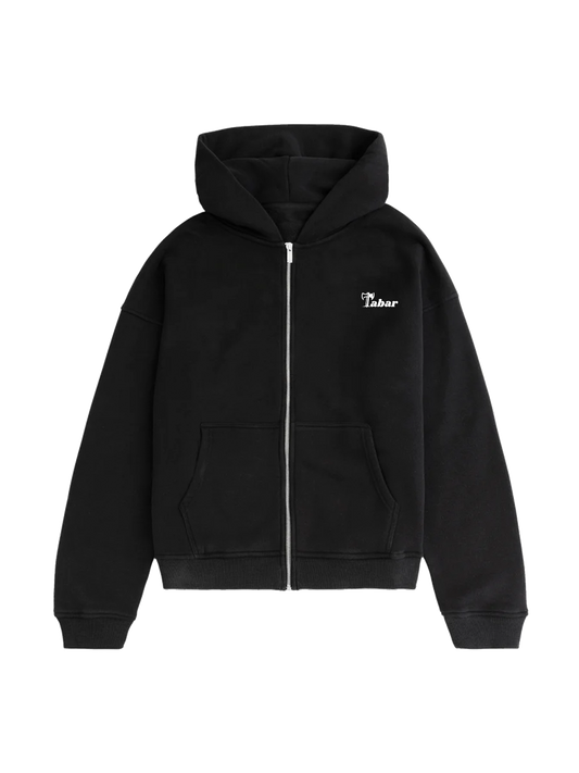 ZIPPER WASHED BLACK